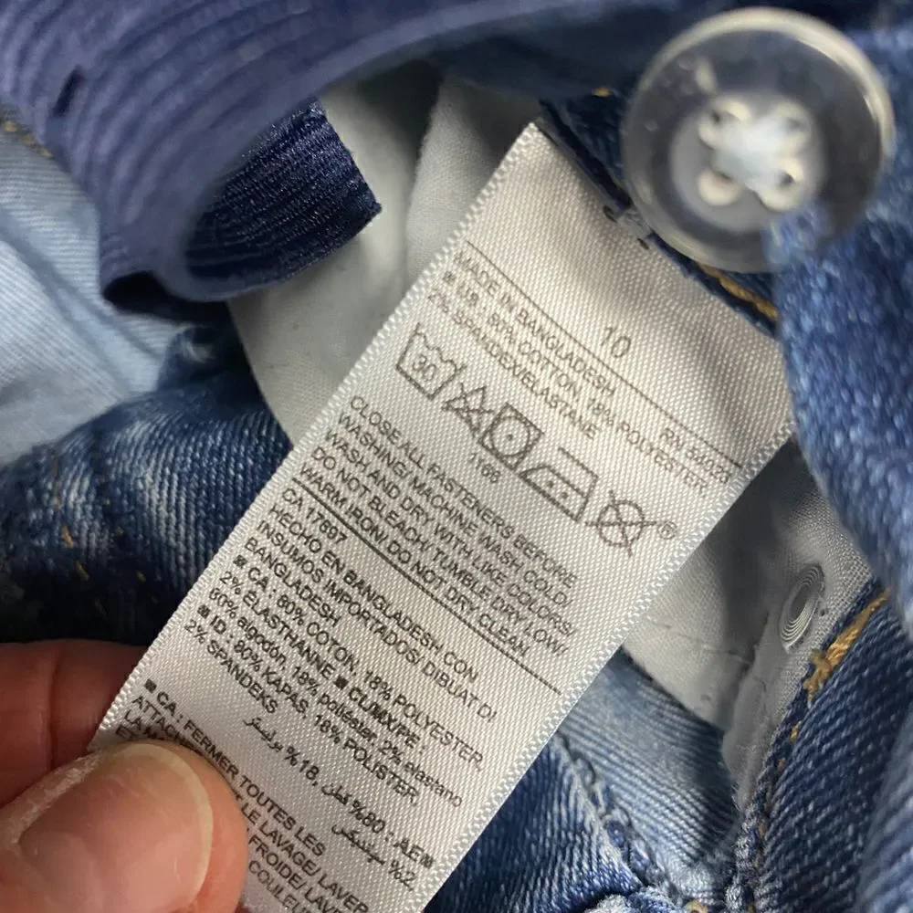 Old Navy Light Wash Skinny Jean & Wonder Nation Dark Wash Slim Jean